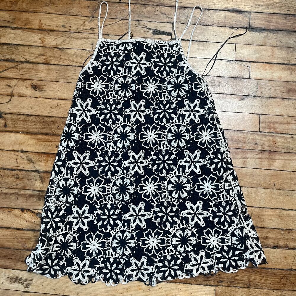 Zara crochet dress